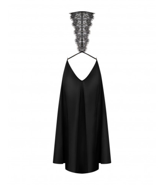 Long, black dress Agatya L/XL - 1 - notaboo.es