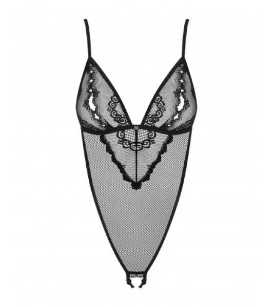 Bielizna-Millagro body otwarte czarne L/XL - 2 - notaboo.es