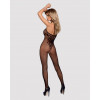 Sexy bodystocking with Obsessive G308 patterns, intimate neckline, black, One Size - 3 - notaboo.es