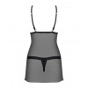 Bielizna-865-CHE-1 koszulka i stringi  S/M - 14 - notaboo.es