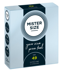 Mister Size - 49 mm Condoms 3 Pieces - notaboo.es