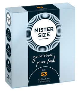 Mister Size - 53 mm Condoms 3 Pieces - notaboo.es