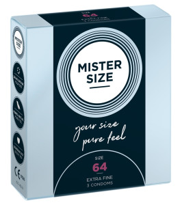 Mister Size - 64 mm Condoms 3 Pieces - notaboo.es