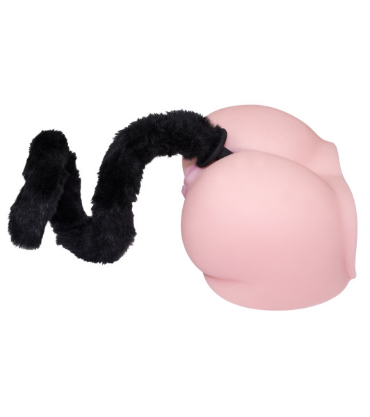 Silicone anal plug with black long tail Bad Kitty - 1 - notaboo.es