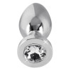 S You2Toys silver stone anal plug, 5.6 x 2.4cm - 1 - notaboo.es