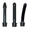 Bad Kitty anal shower with three interchangeable nozzles, black - 4 - notaboo.es