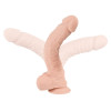 Giant dildo on Orion suction cup with scrotum, beige, 29.5 x 5.2 cm - 12 - notaboo.es