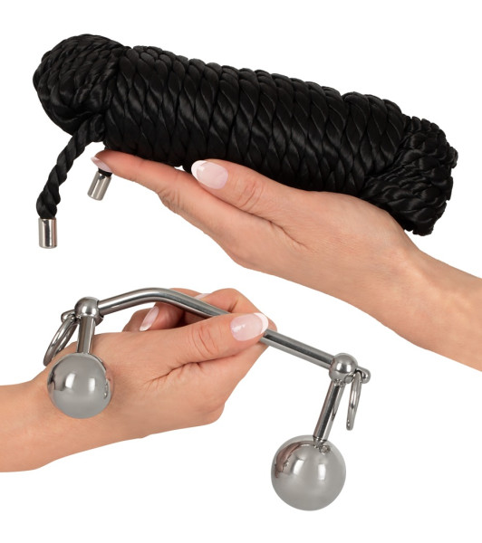 Tapones Bondage con Cuerda de 10 m - 5 - notaboo.es