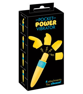 Pocket Power Vibrator 4 attach - notaboo.es
