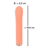 You2Toys G-spot vibrator, orange, silicone, 16.5 x 3.3 cm - 1 - notaboo.es