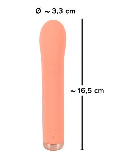 You2Toys G-spot vibrator, orange, silicone, 16.5 x 3.3 cm - 1 - notaboo.es