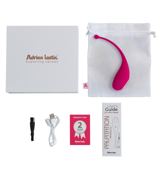 Adrien Lastic Palpitation Vibrating egg with app control pink - 5 - notaboo.es