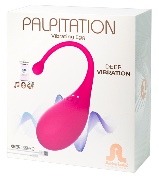 Adrien Lastic Palpitación Huevo vibrador con app control rosa - notaboo.es