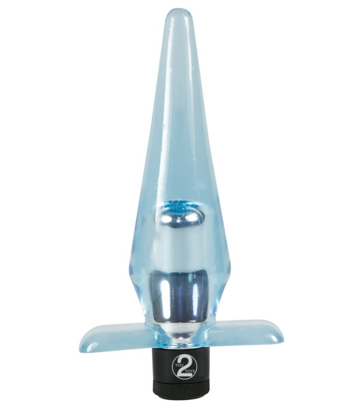 Anal plug with vibration Anal Blue - 2 - notaboo.es