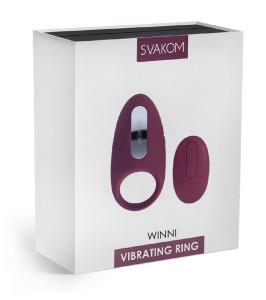 Svakom - Winni Vibrating Ring Violet - notaboo.es