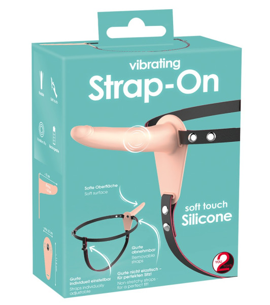 Vibrating Strap-On - notaboo.es
