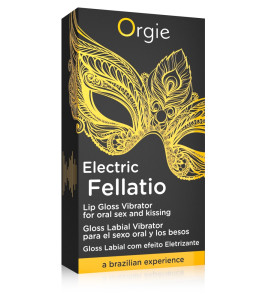 Orgie Electric Fellatio Lip Gloss with Vibration, 10 ml - notaboo.es