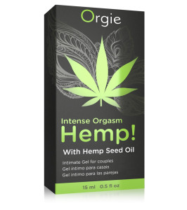 Orgie - Hemp! orgasm enhancer with hemp oil extract, 15 ml - notaboo.es