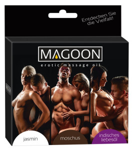 Magoon Massage Oil Set, 3 bottles of 50 ml - notaboo.es