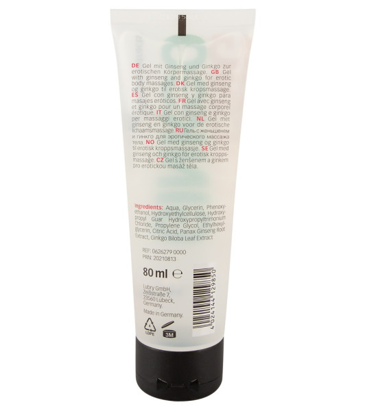 Gel de masaje Just Play, a base de agua, 80 ml - 3 - notaboo.es