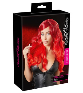 Wig red wavy long - notaboo.es