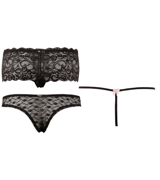 Briefs Set Black S - 1 - notaboo.es