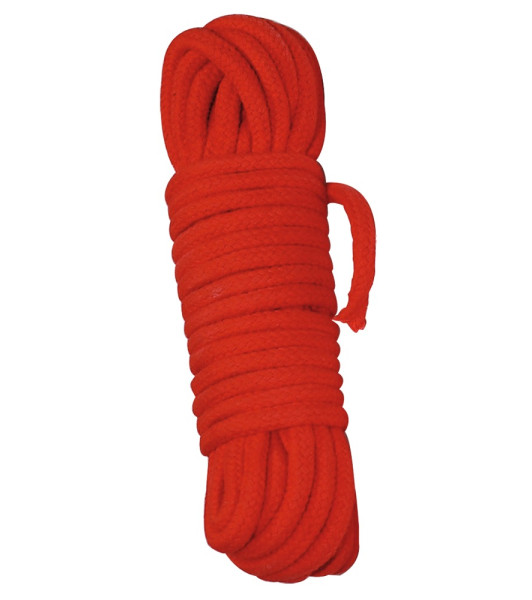 Cuerda bondage Orion, roja, 3 m - 2 - notaboo.es