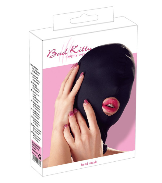 Head mask mouth black Bad Kitty - 1 - notaboo.es