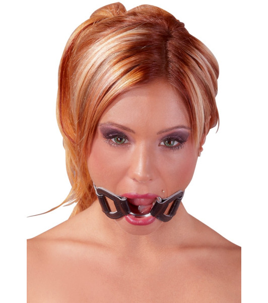 Open Mouth Ring Gag, Fetish Collection, Black - 6 - notaboo.es