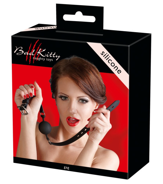 Bad Kitty Silicona Gag medio - 1 - notaboo.es