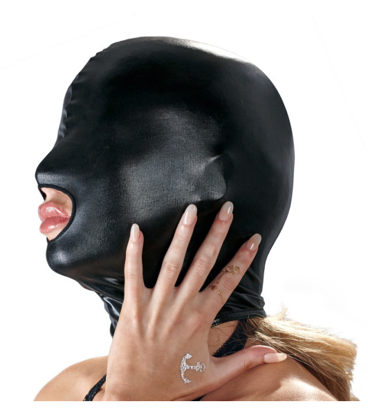Head mask with mouth hole Bad Kitty black, OS, Orion - 4 - notaboo.es