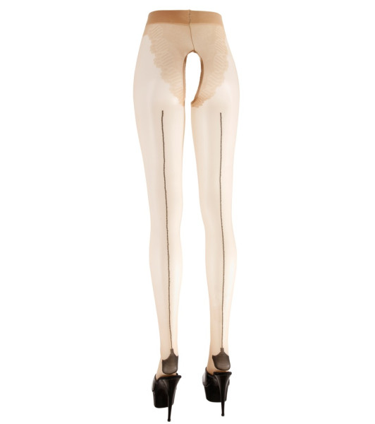 Cottelli Collection Strumpfhose Ouvert Tights 2 - 2 - notaboo.es