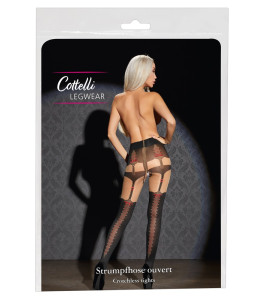Cottelli Collection Stockings & Hosiery - Tights with a Pattern 2 - notaboo.es