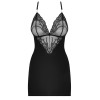 Bielizna-828-CHE-1 koszulka i stringi  S/M - 2 - notaboo.es