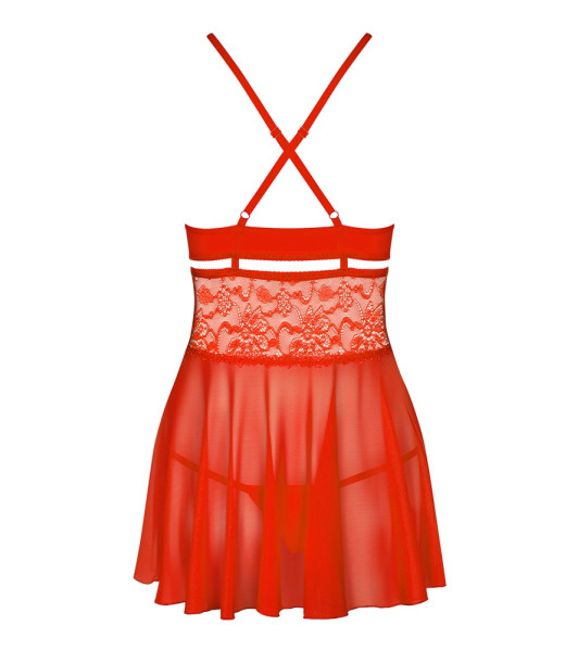 Bielizna-838-BAB-3 babydoll i stringi L/XL - 13 - notaboo.es