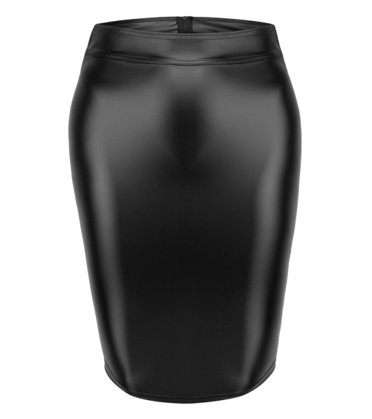 Falda sexy con lazada imitación Queen Size Noir Handmade F273, negra - 3 - notaboo.es