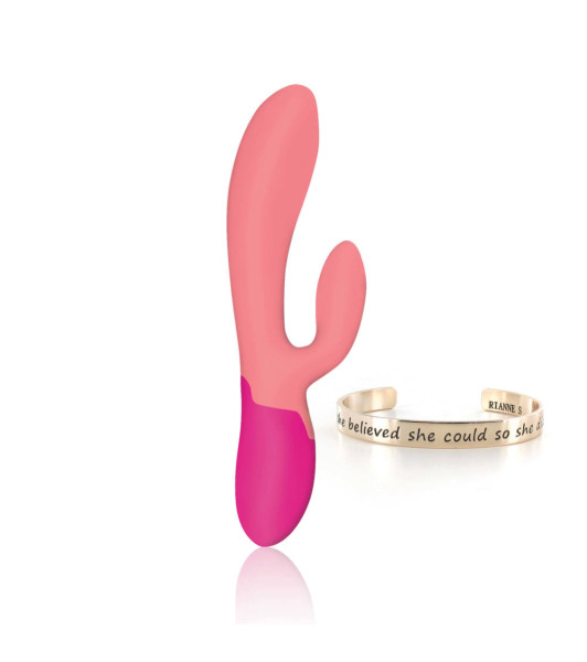RS - Essentials - Xena Rabbit Vibrator Koraal & Roze - 1 - notaboo.es
