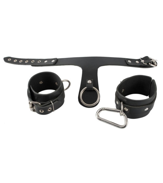Conjunto de Bondage de cuero de la O. - 9 - notaboo.es