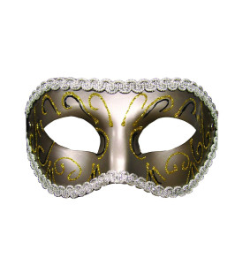 S&M - Grey Masquerade Mask S&M - Grey Masquerade Mask - notaboo.es