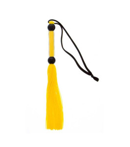 GP Silicone Flogger Whip Yellow - notaboo.es