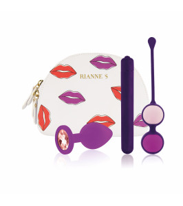 Set of sex toys in a handbag, purple, 3 items - notaboo.es