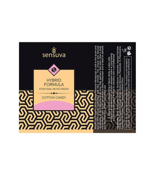 Sensuva-Crema Hidratante Personal Híbrida Algodón de Azúcar 57 ml - 1 - notaboo.es