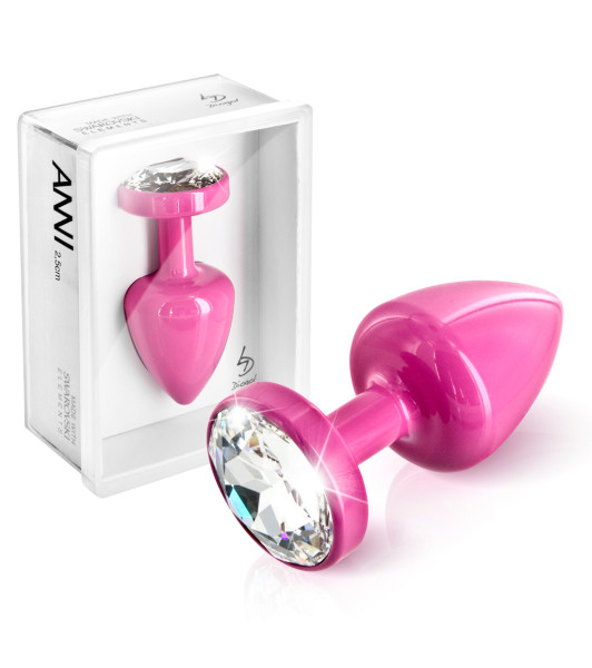 Diogol - Anni Butt Plug Round Pink 25 mm - 2 - notaboo.es