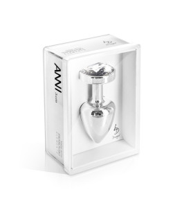 Diogol - Anni Butt Plug Round Silver Plated 30 mm - notaboo.es