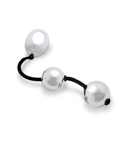 Fifty Shades of Grey Bolas de placer plateadas para diosa interior EXISTENTE 221 g - notaboo.es