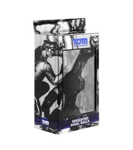 Bolas anales con peso de Tom of Finland - 1 - notaboo.es