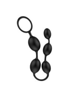 Love in the Pocket anal beads, silicone, black, 17 x 1.9 cm Love in the Pocket anal beads, silicone, black, 17 x 1.9 cm - notaboo.es