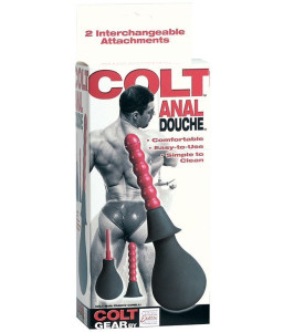 Colt Ducha Anal Negro Rojo - notaboo.es