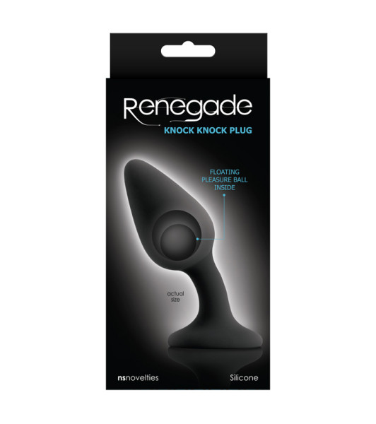 RENEGADE KNOCK KNOCK PLUG BLACK - 3 - notaboo.es