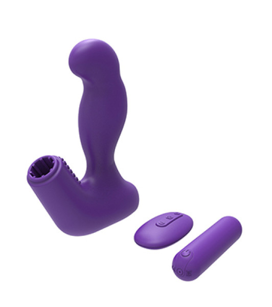 Nexus - Max 20 Remote Control Unisex Massager Paars - 3 - notaboo.es